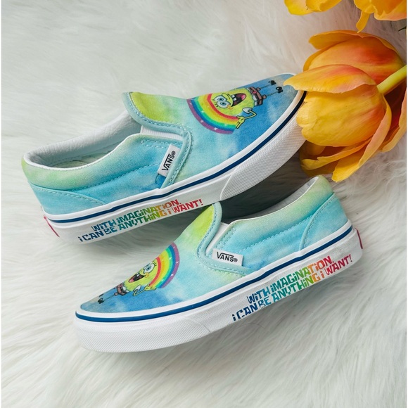 Kid’s Vans X SpongeBob Slip On Sneakers - Picture 3 of 6